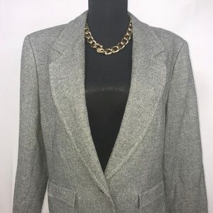 Pendleton  100% Wool Gray Business Blazer